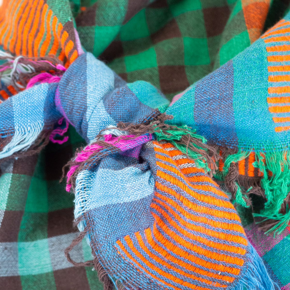 Cowboy Scarf - Lyle Handwoven | Last Chance Textiles