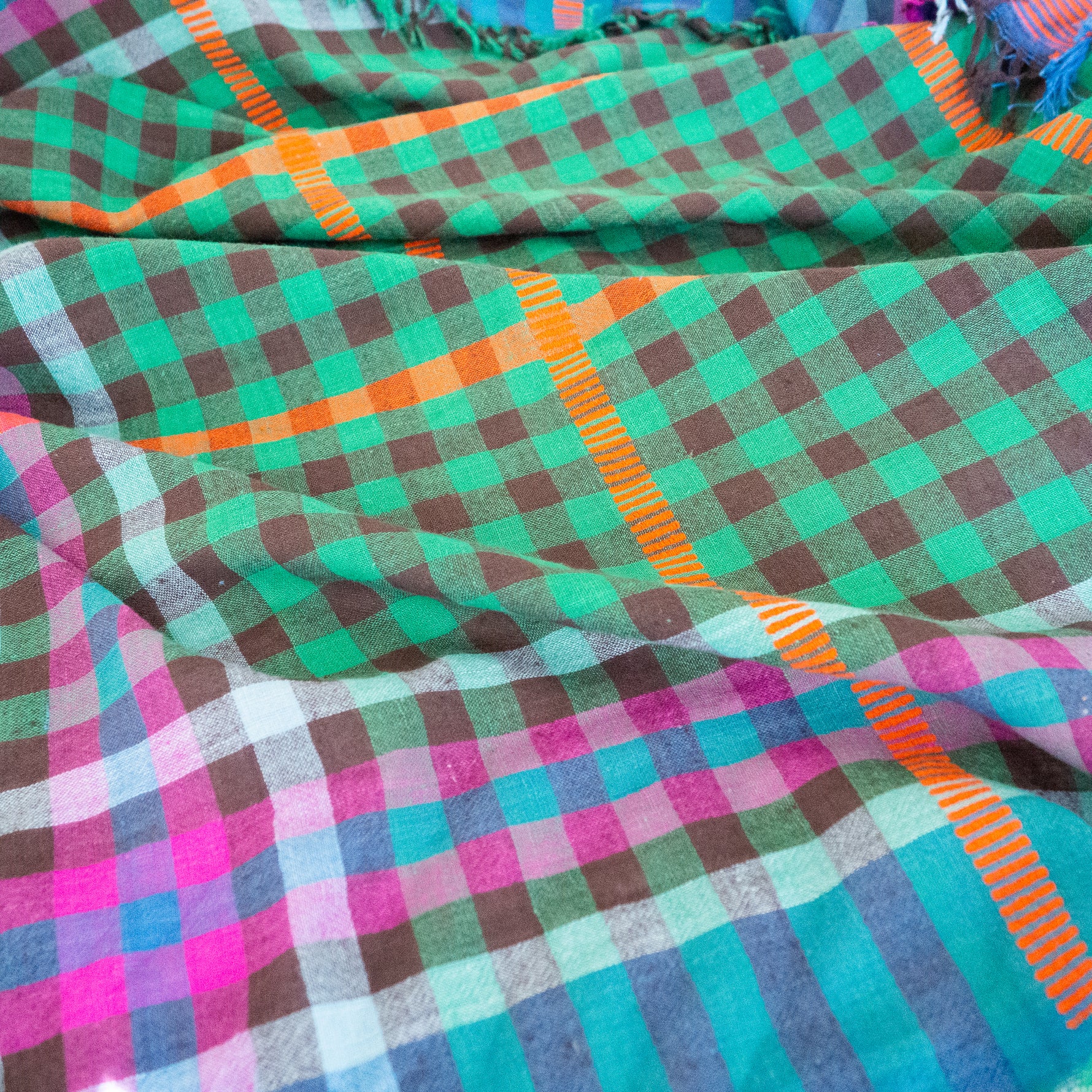Cowboy Scarf - Lyle Handwoven | Last Chance Textiles