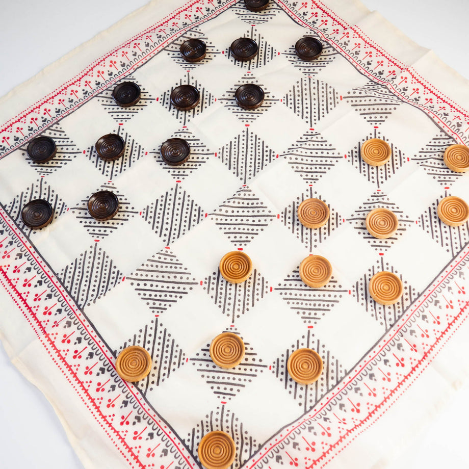 Travel Checkers Set – lastchancetextiles