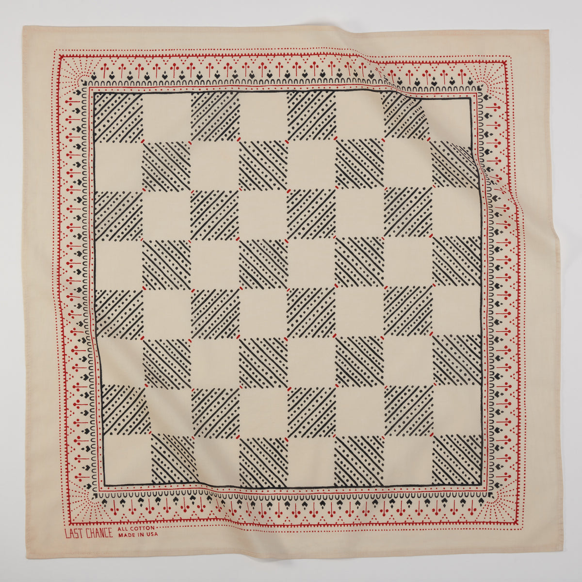 Travel Checkers Set | Last Chance Textiles